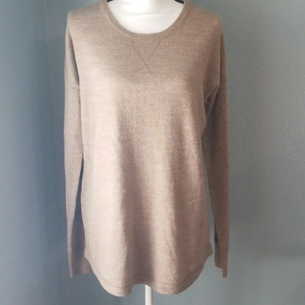 Sweet Romance Taupe Sweater